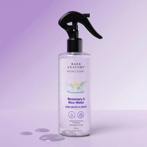 Natural Rosemary & Rice Water Hair Growth Density Spray