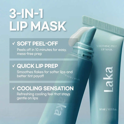 Instant Flawless Canvas: 10-Min Soothing Peel-Off Lip Mask