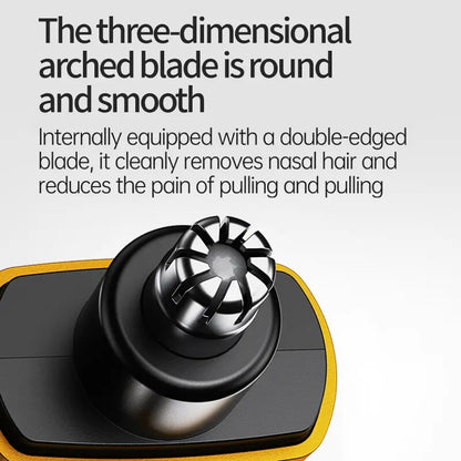 Precision Electric Nose & Facial Hair Trimmer – Painless & Easy Grooming